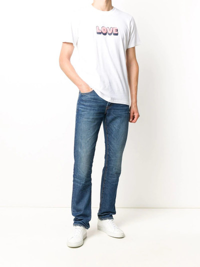 Sandro LOVE appliqué print T-shirt outlook