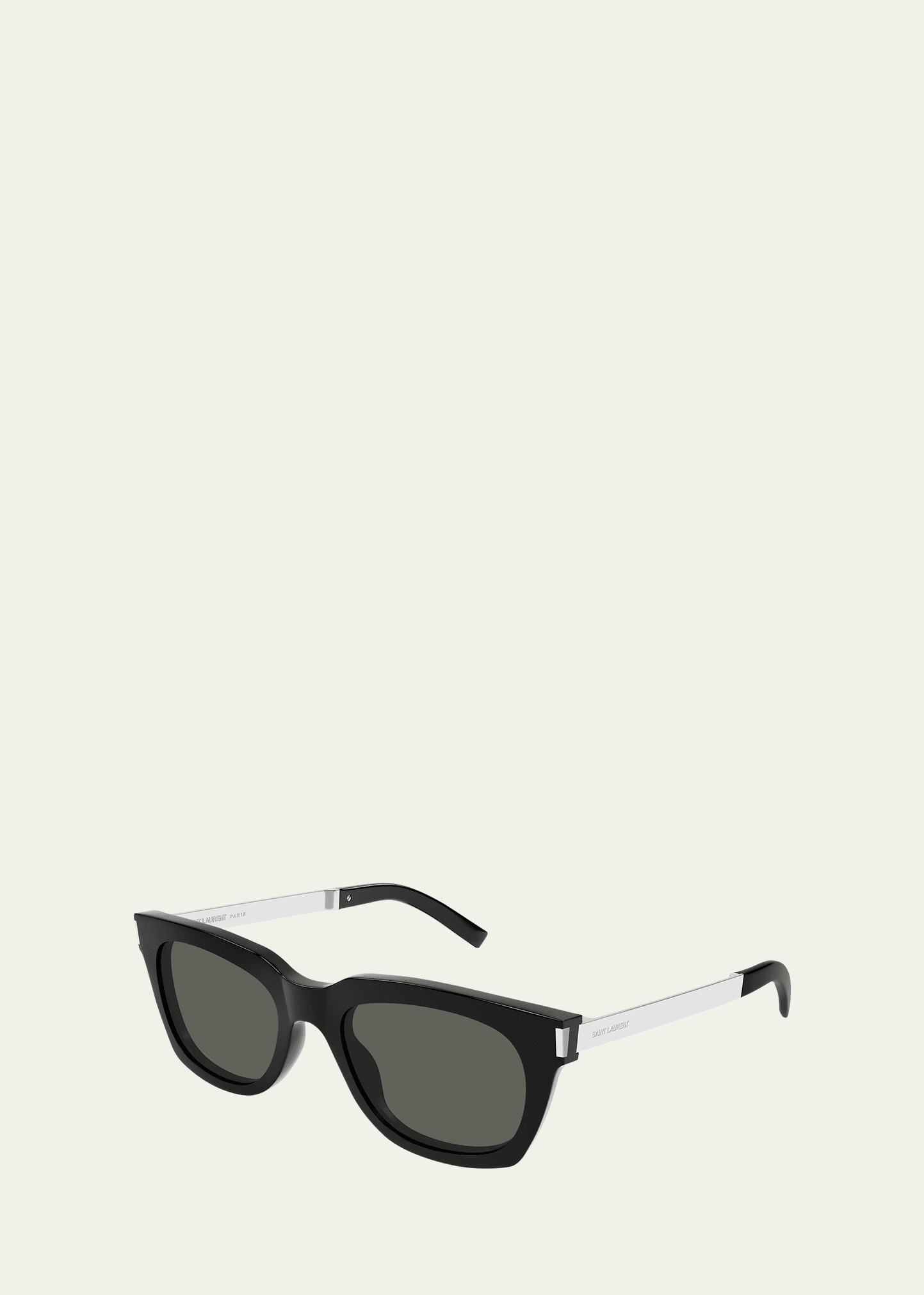 Engraved Logo Square Acetate Sunglasses - 1