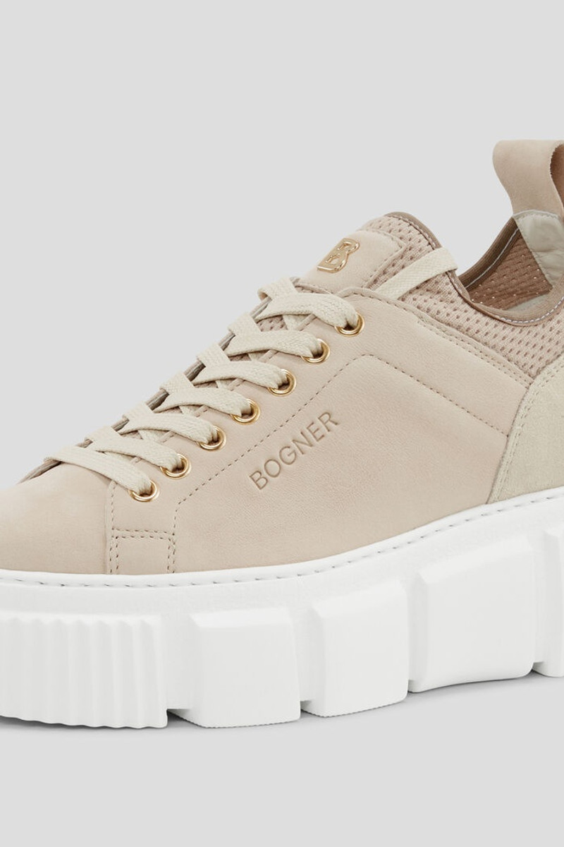Shanghai Platform sneakers in Beige 4