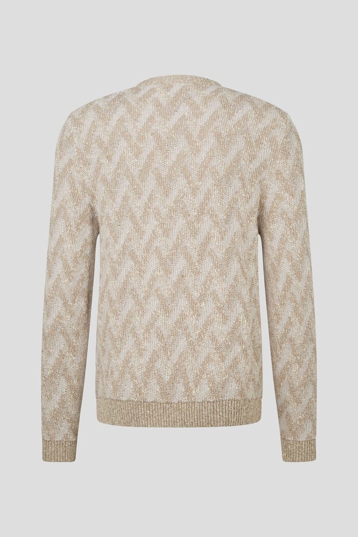 Steven Knitted pullover in Beige - 2