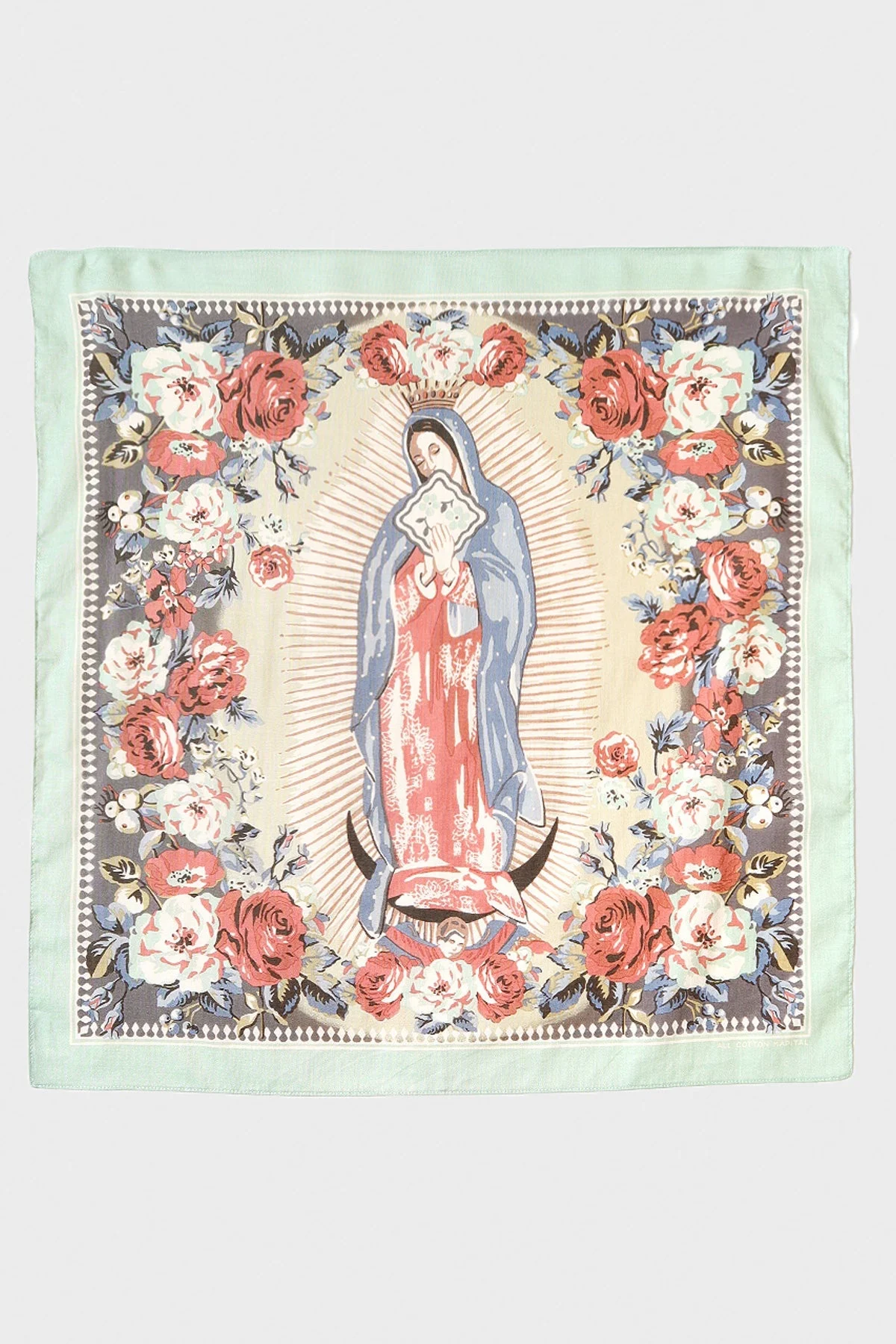 Color Bandanna (PECKISH MARIA) - Mint - 1