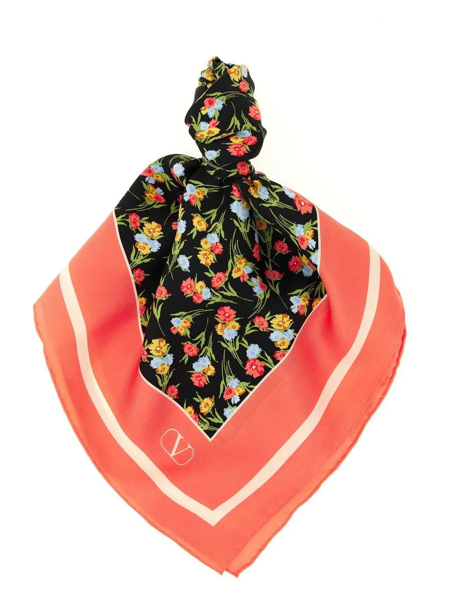 Valentino Garavani 'Apres L'Hivier' Print Scarf - 1