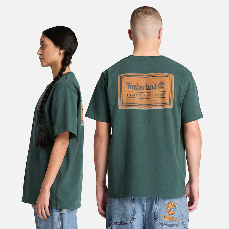 Timberland® x BEAMS Cotton Print T-Shirt 5