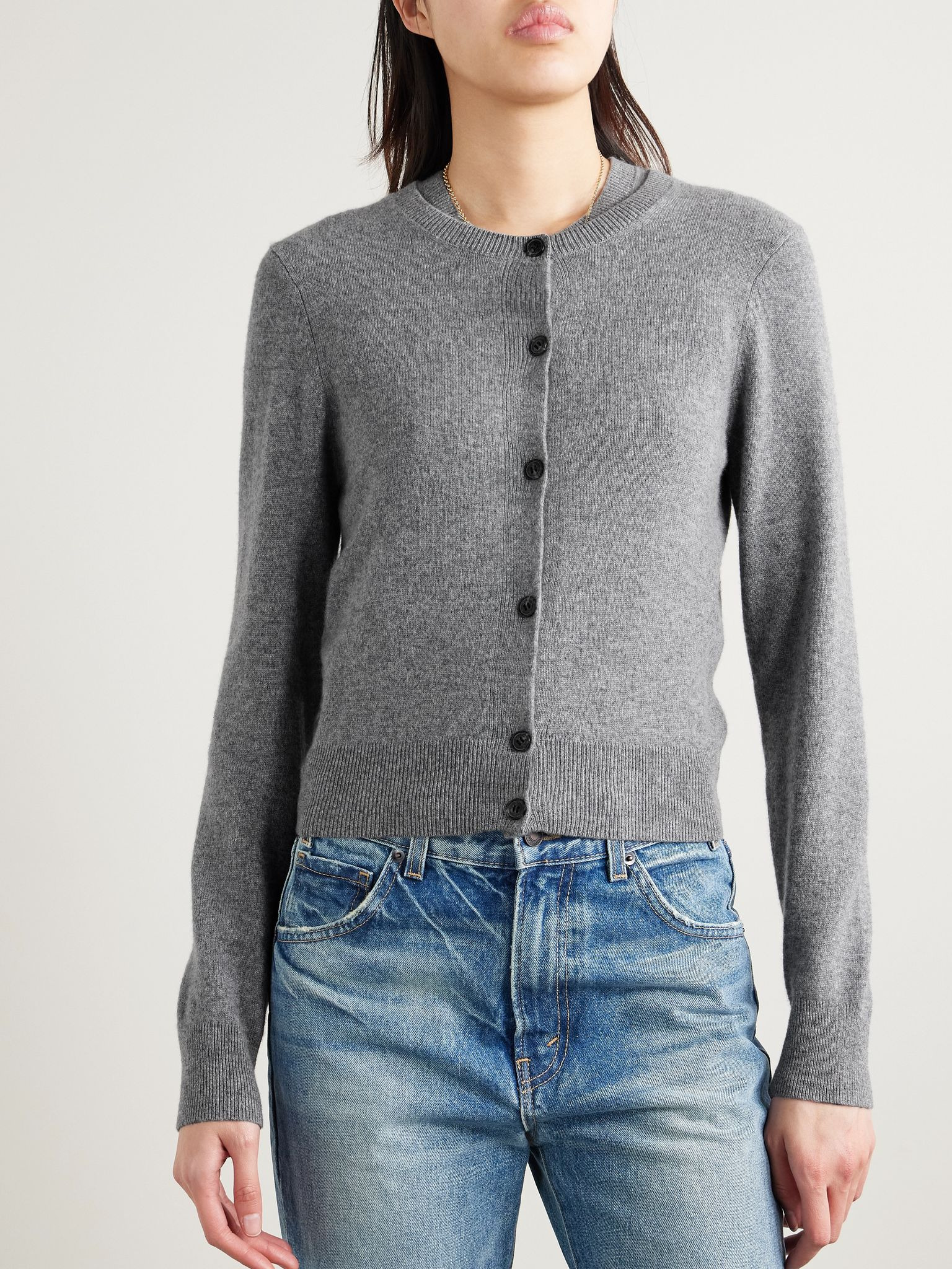 March cashmere cardigan Gray - 3