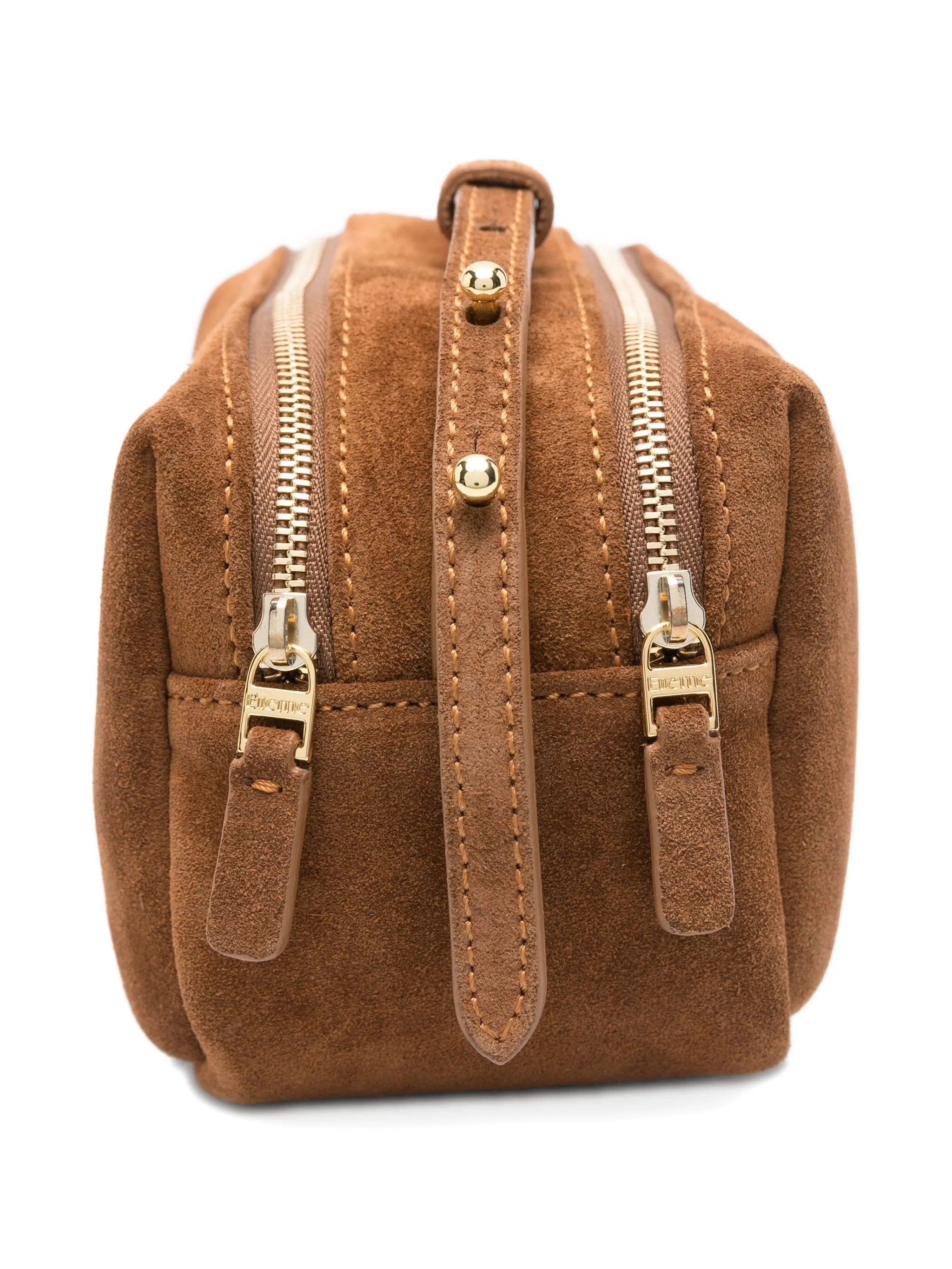 Elleme Mini Trousse Suede Double-zip Shoulder Bag - 4