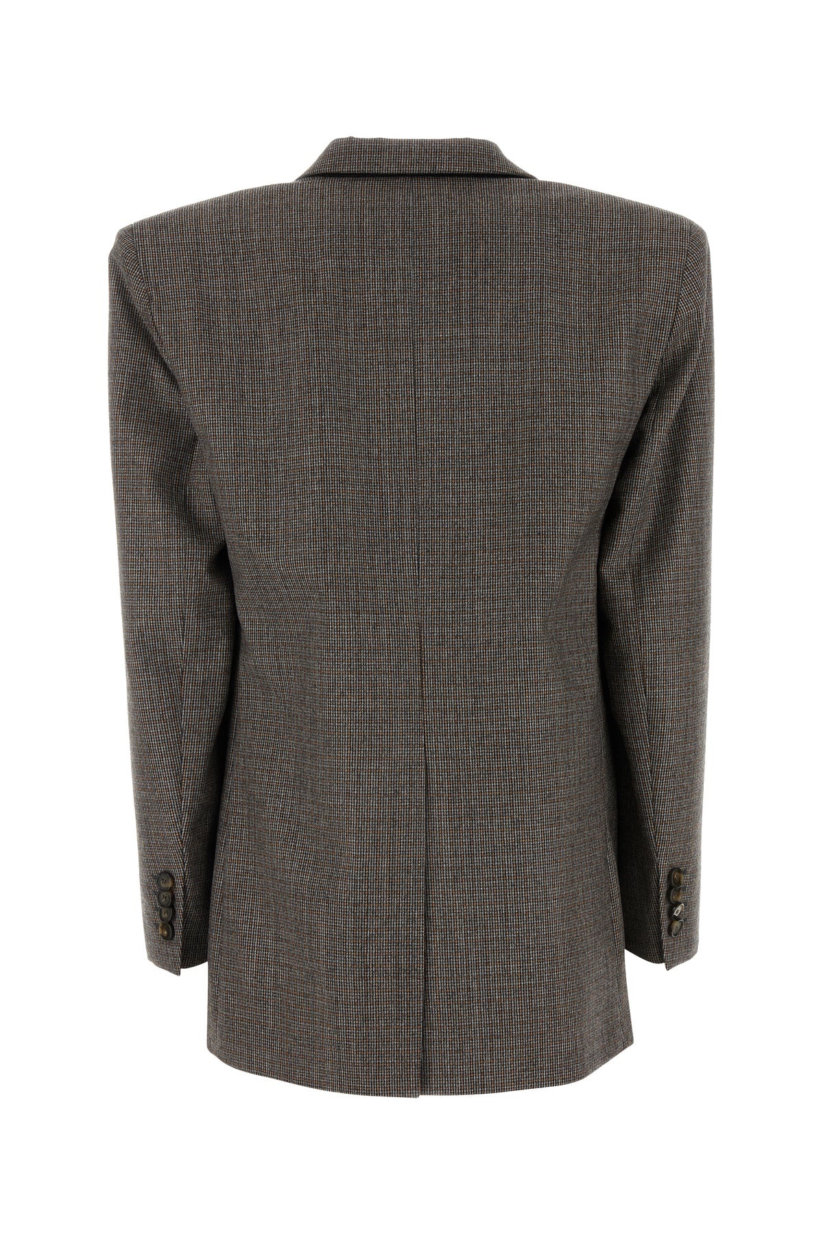 Embroidered wool oversize blazer - 2