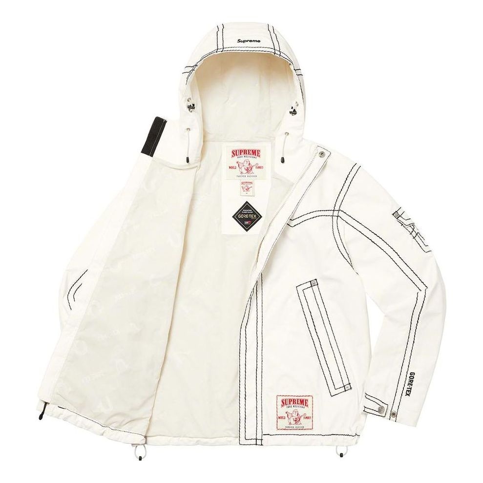 Supreme x True Religion GORE-TEX Shell Jacket 'White Black' SUP-FW22-770 - 3