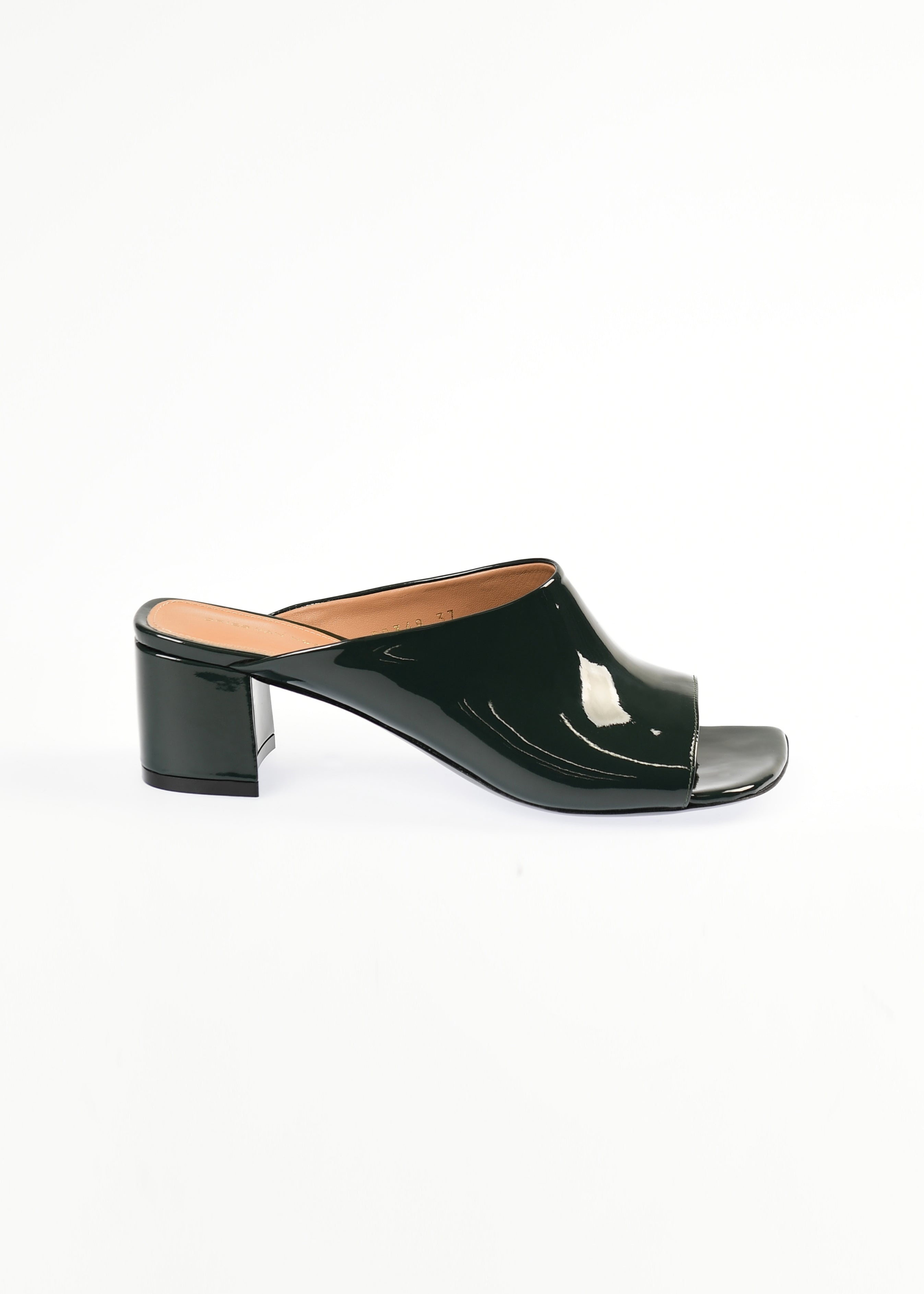 HEELED MULE SANDALS - 1