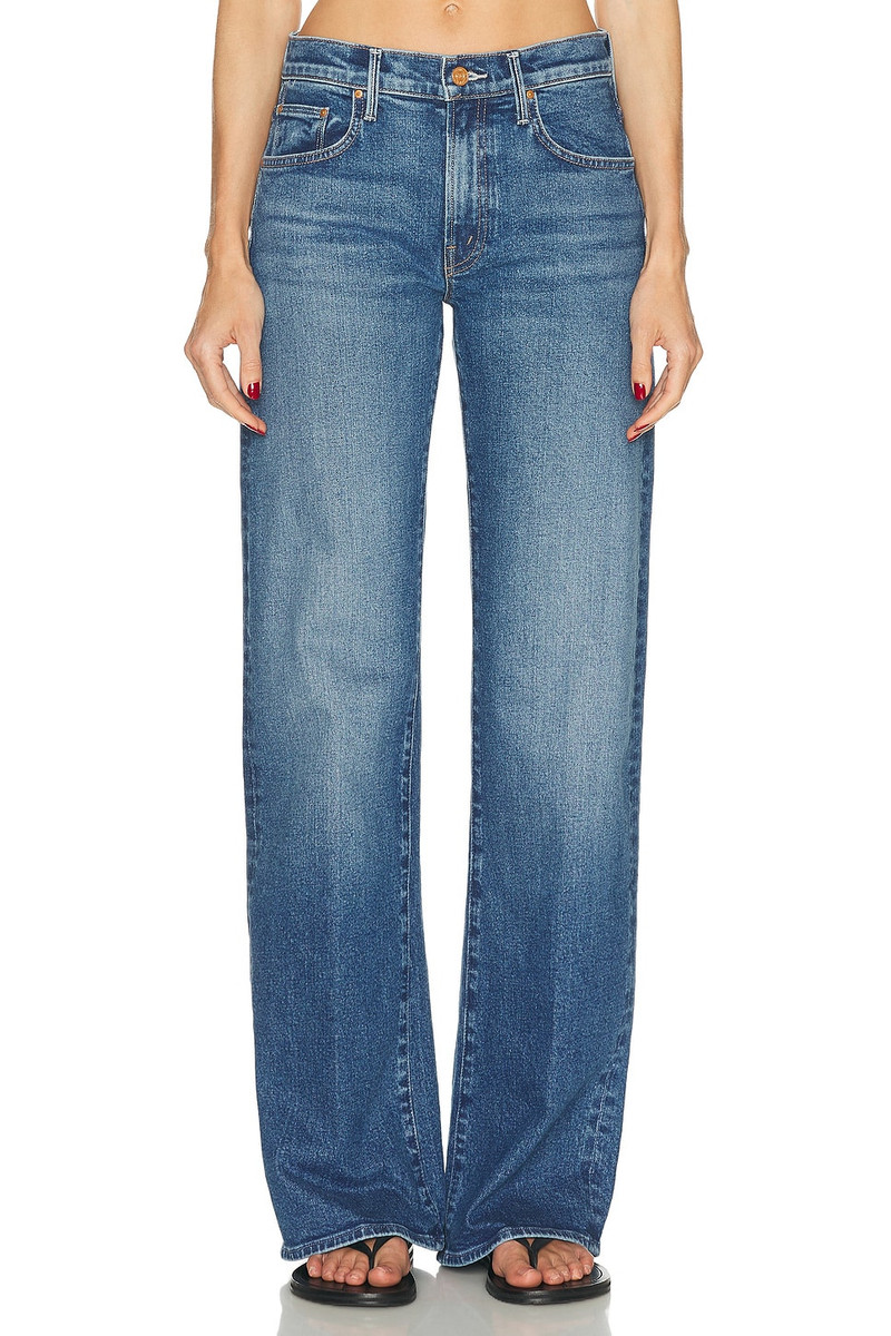 The Mid Rise Lasso Heel Jeans 1