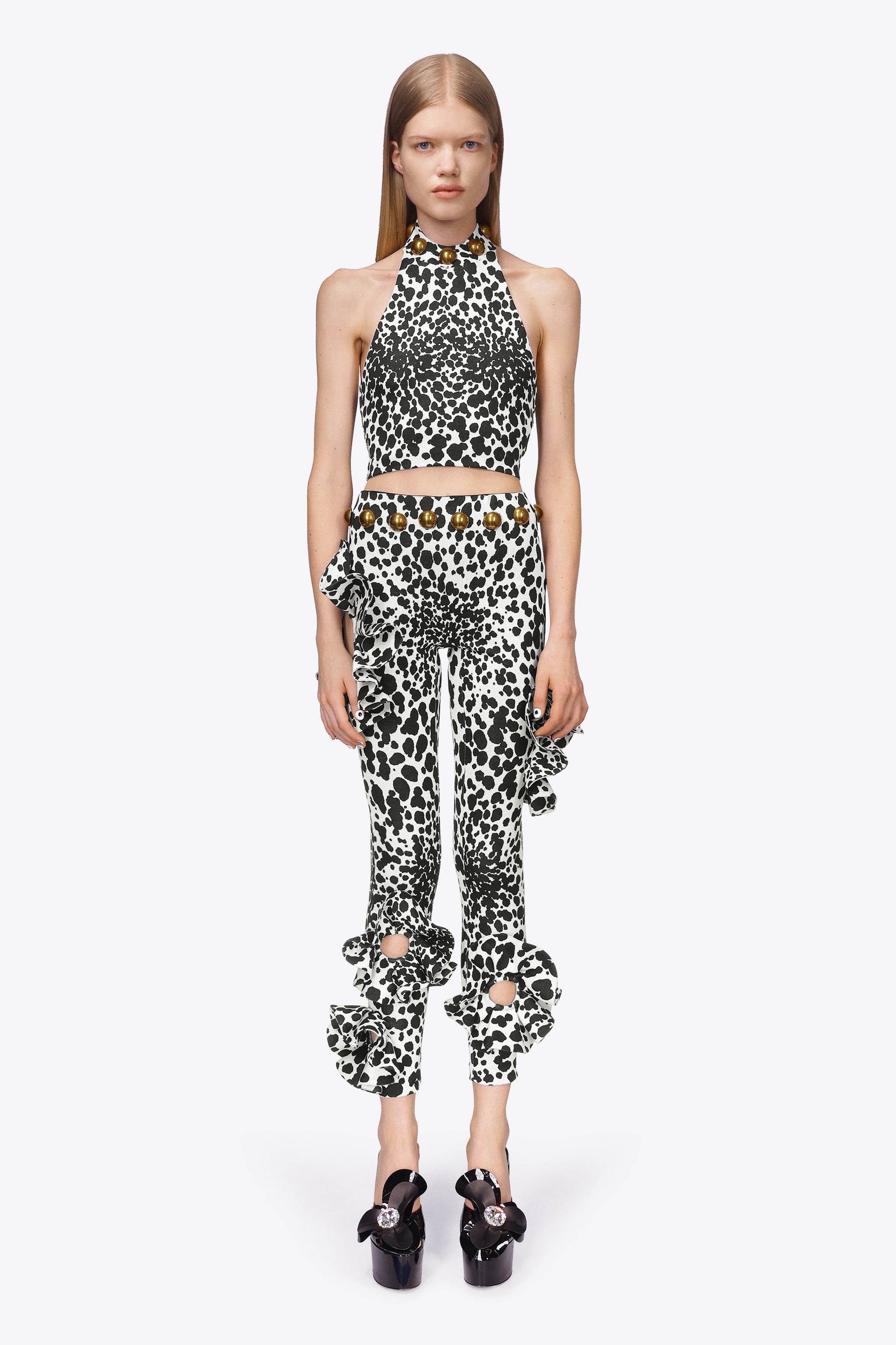 DALMATIAN FLOWER LEGGING - 3