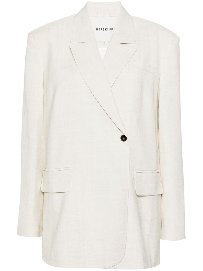 Verner single-breasted blazer 1