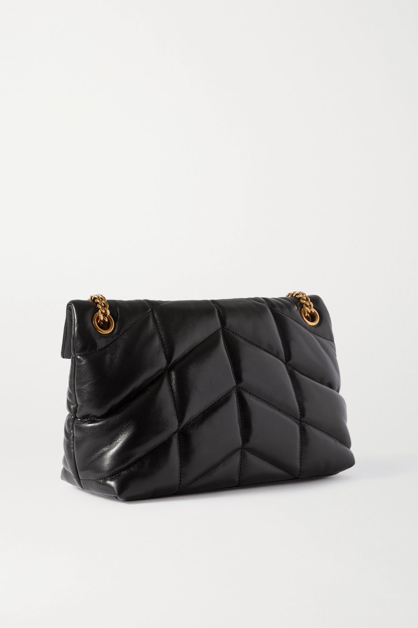 Loulou Puffer small quilted leather shoulder bag - 3