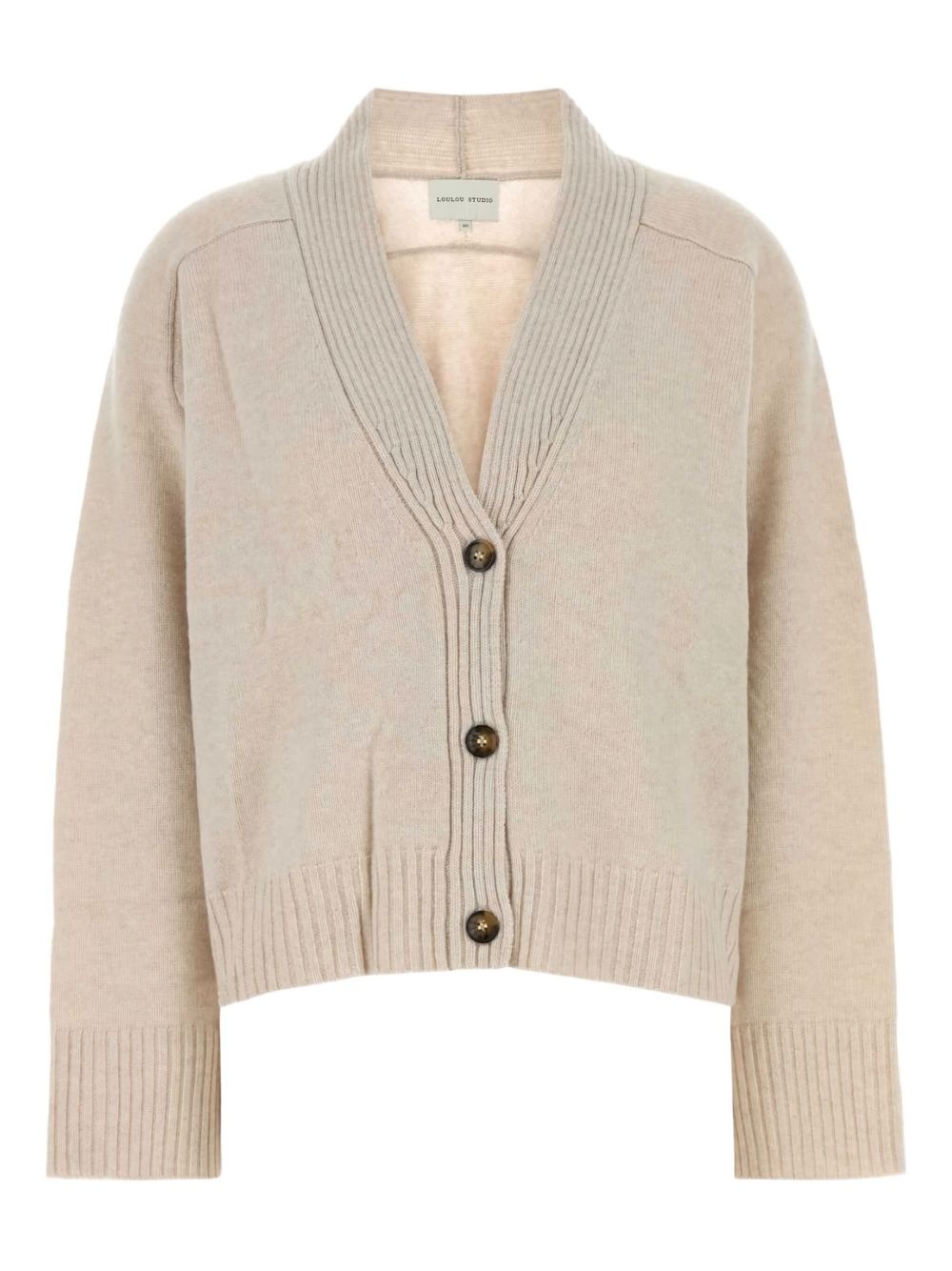 Kaia knitted button-up cardigan - 1