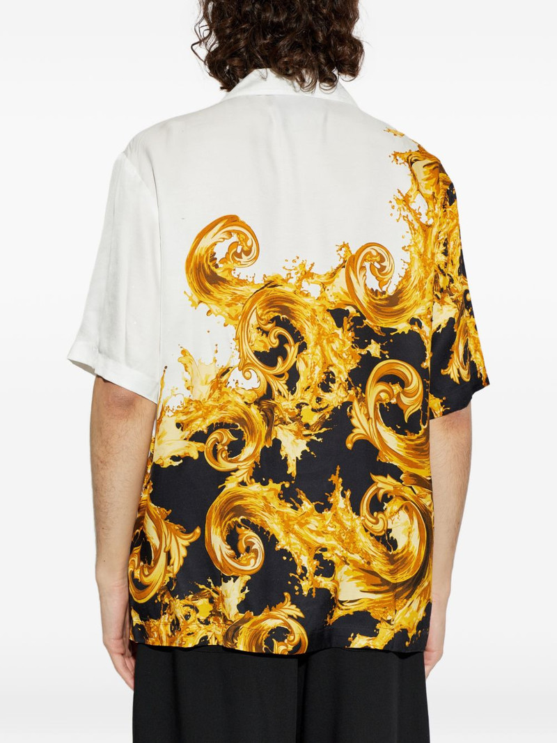 VERSACE JEANS COUTURE baroque-print shirt outlook