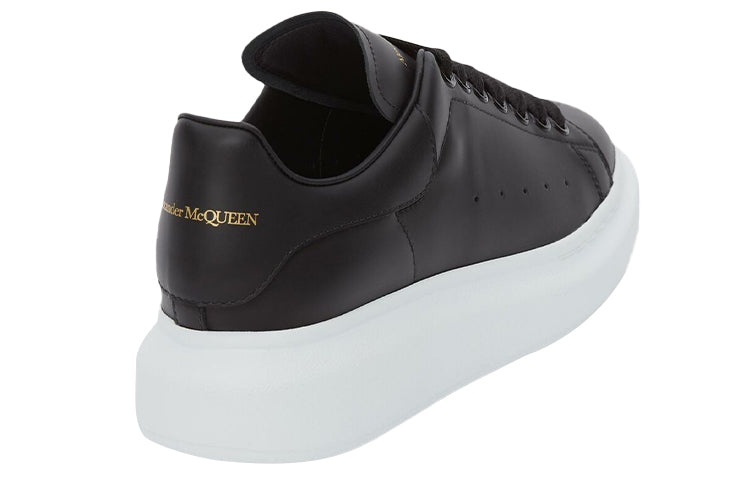 (WMNS) Alexander McQueen Oversized Sneaker 'Black' 553770WHGP01000 - 4