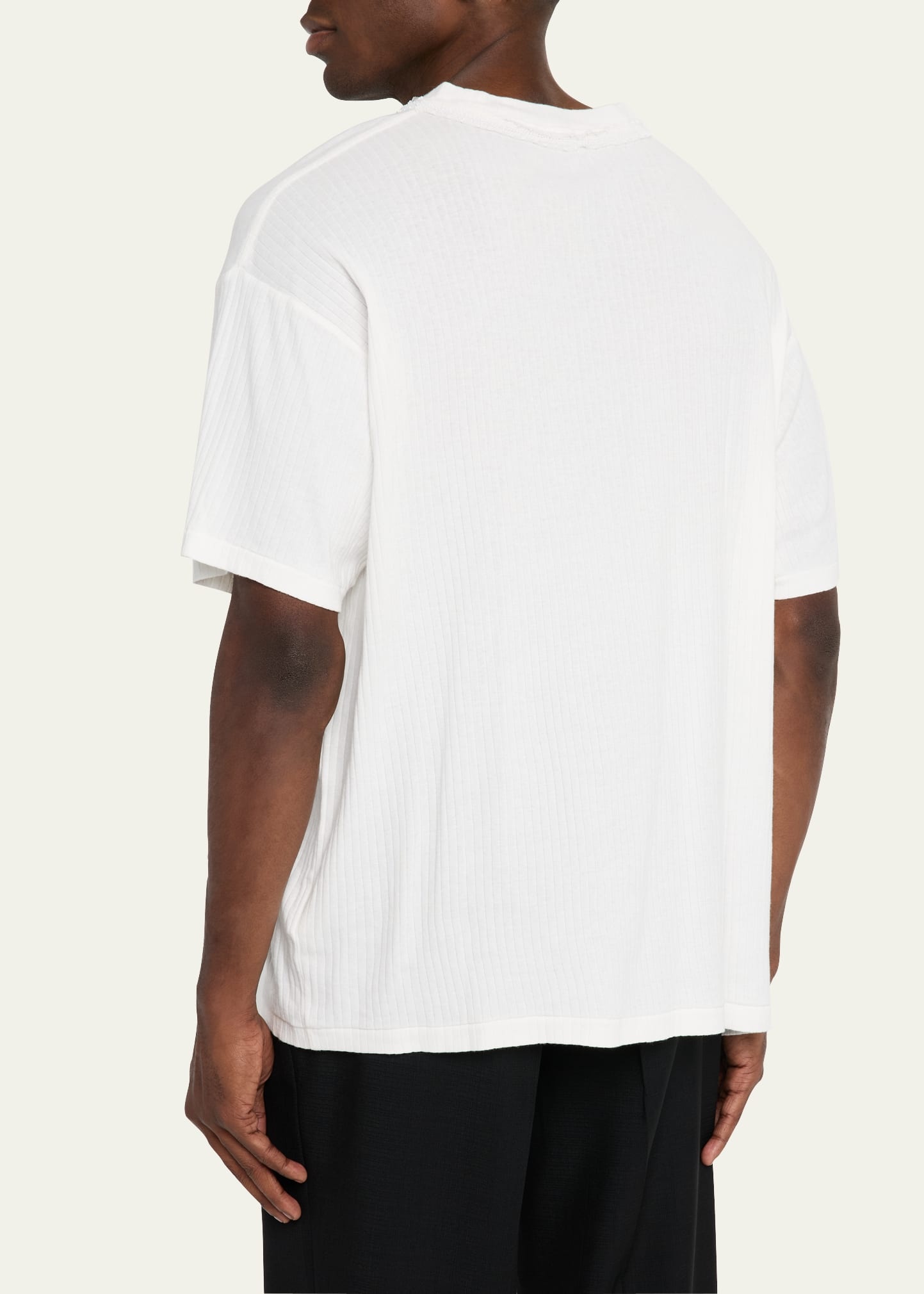 Men's Ribbed Bead-Trim Salt Marsh T-Shirt - 3