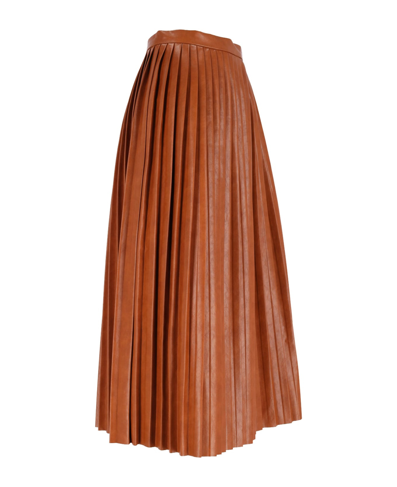 Pleated Midi Skirt - 3