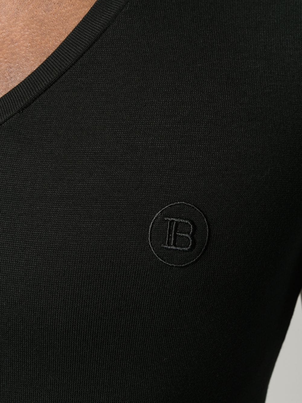 embossed logo polo shirt - 5