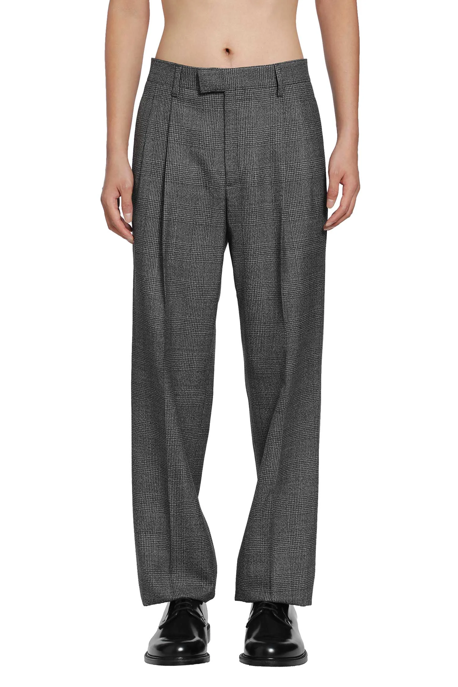 Stretch Wool Trousers - 1