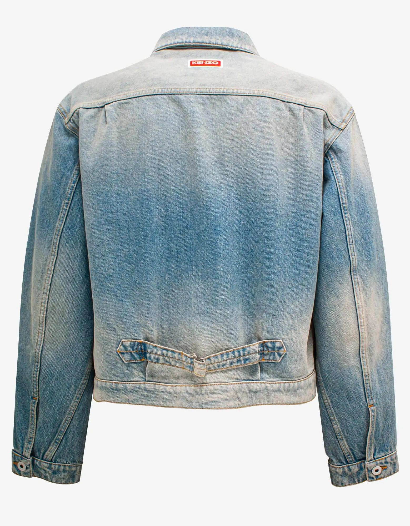 Kenzo Blue Stonewash Denim Jacket - 2