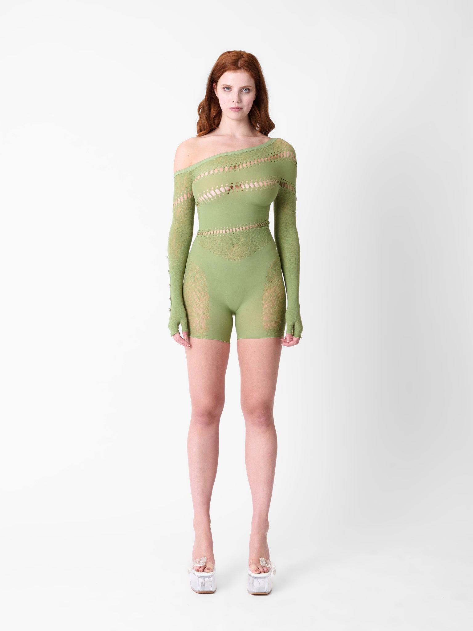 IVY JUMPSUIT SATIVA GREEN - 2