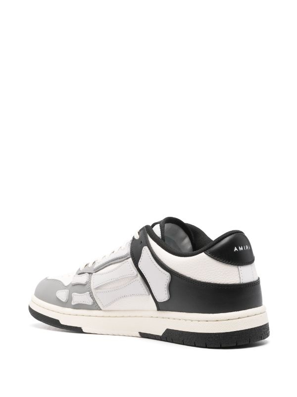 AMIRI Men Two-Tone Skel Top Low Sneakers - 3