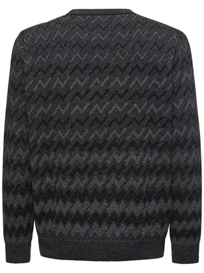Missoni Monogram cashmere knit sweater outlook