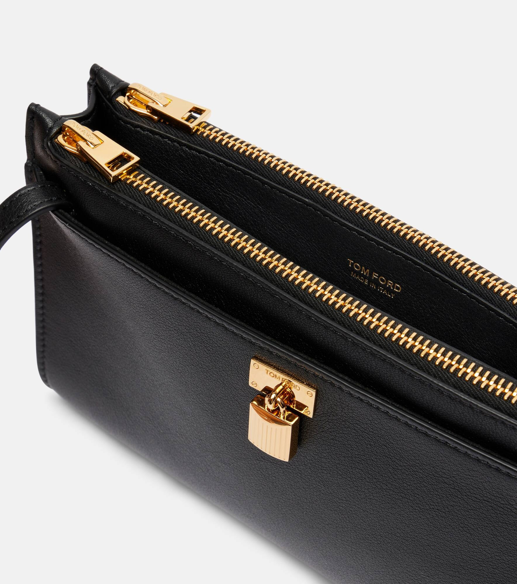 Padlock Mini leather crossbody bag - 3