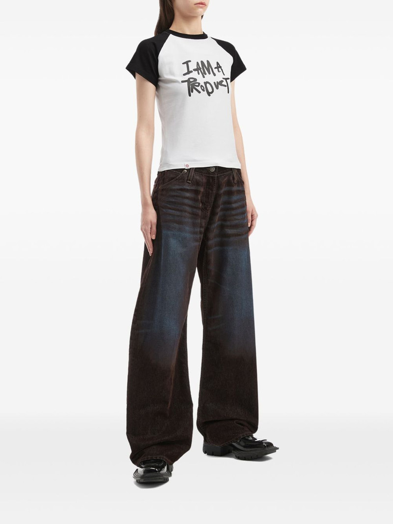 CHARLES JEFFREY LOVERBOY short-sleeve graphic T-shirt outlook