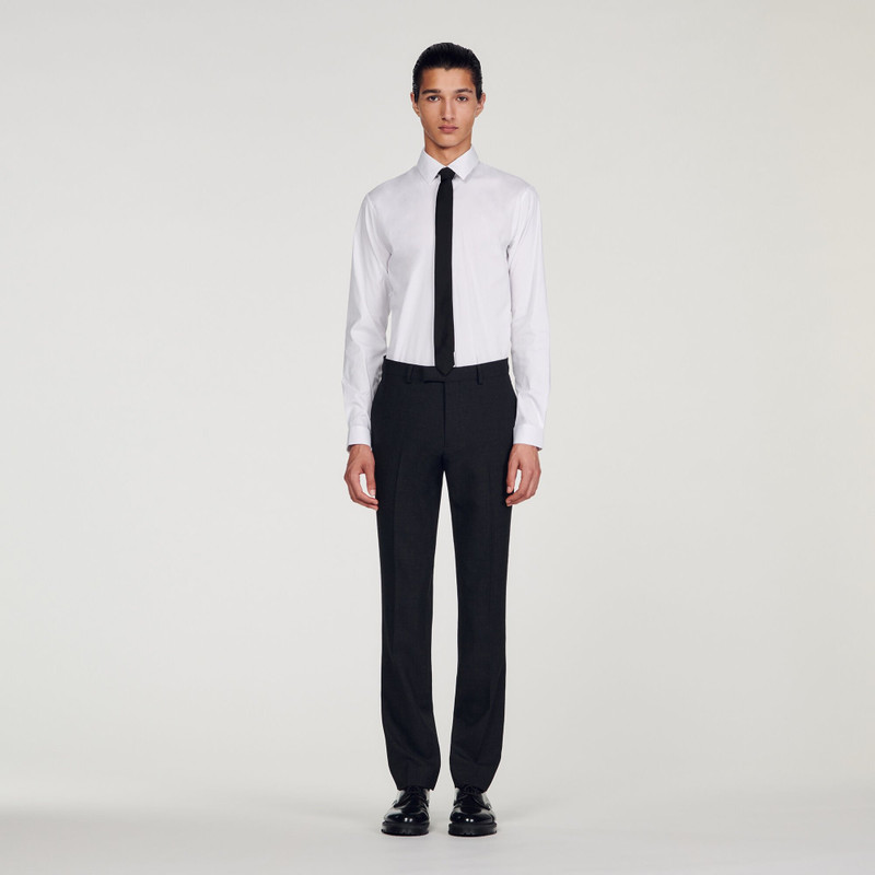 Sandro WOOL SUIT TROUSERS outlook