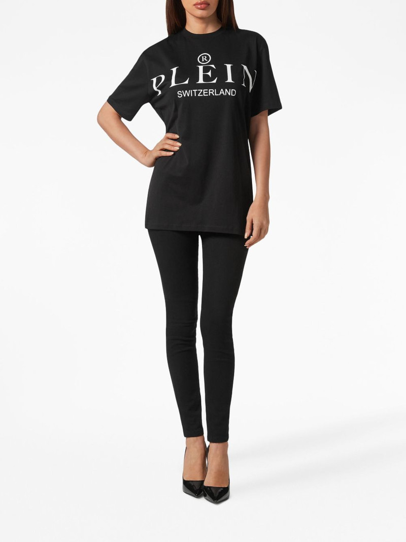 PHILIPP PLEIN logo-printed T-shirt outlook
