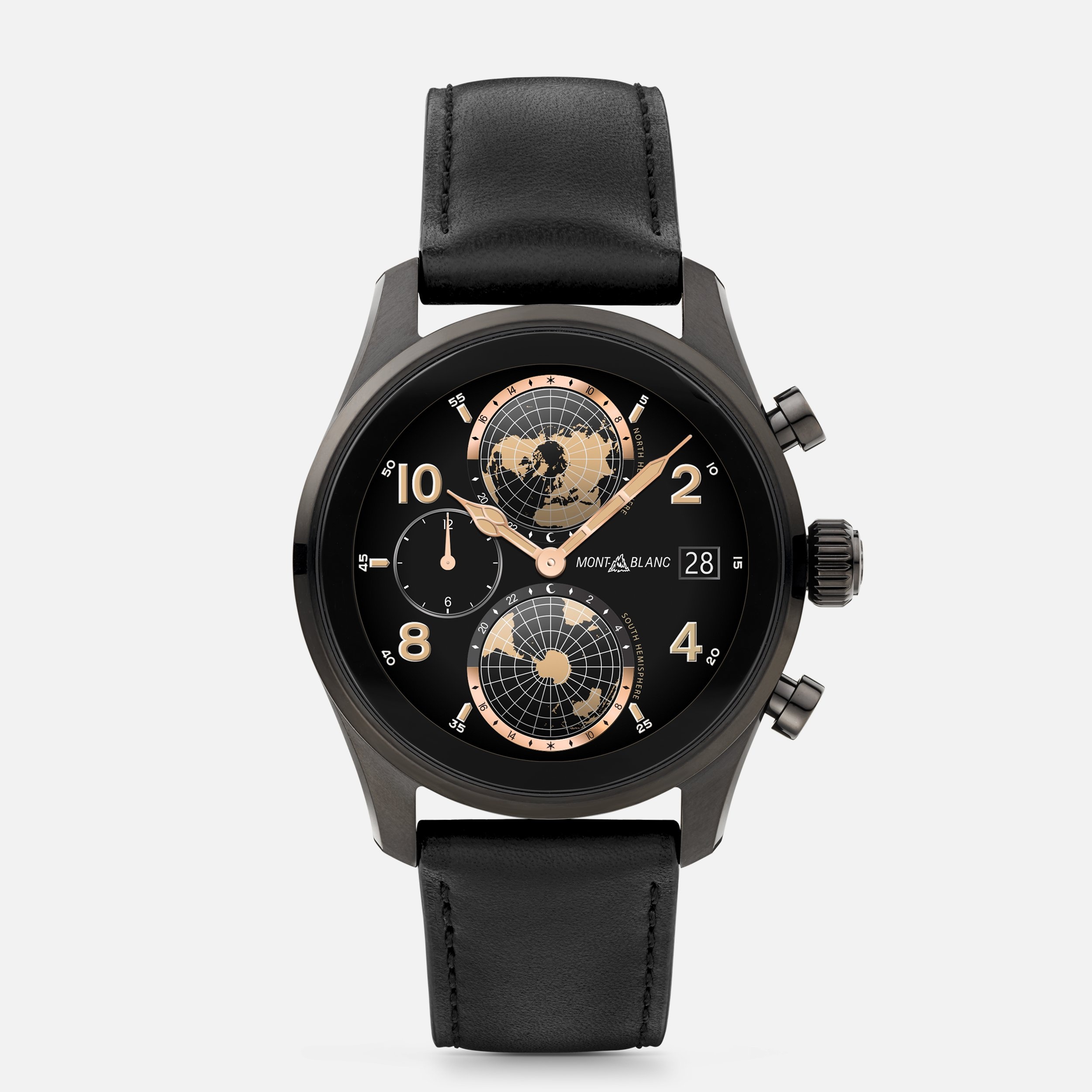 Montblanc Summit 3 Smartwatch - Black Titanium - 1