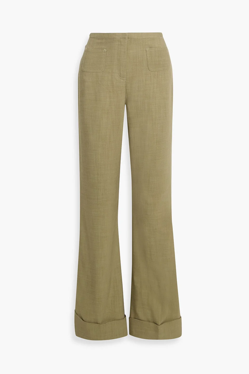 Lindsey woven straight-leg pants - 1
