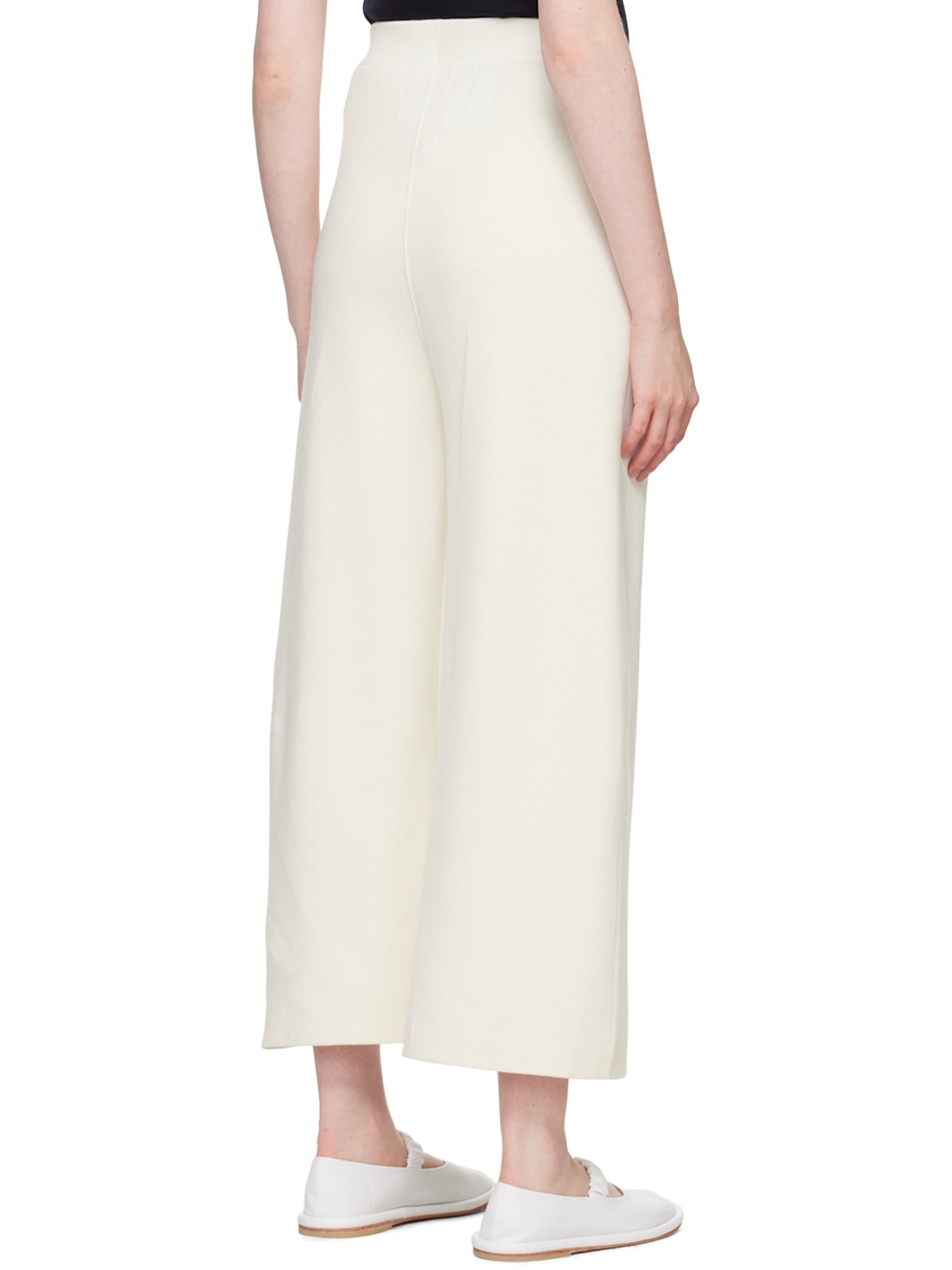 Off-White Wide-Leg Lounge Pants - 3