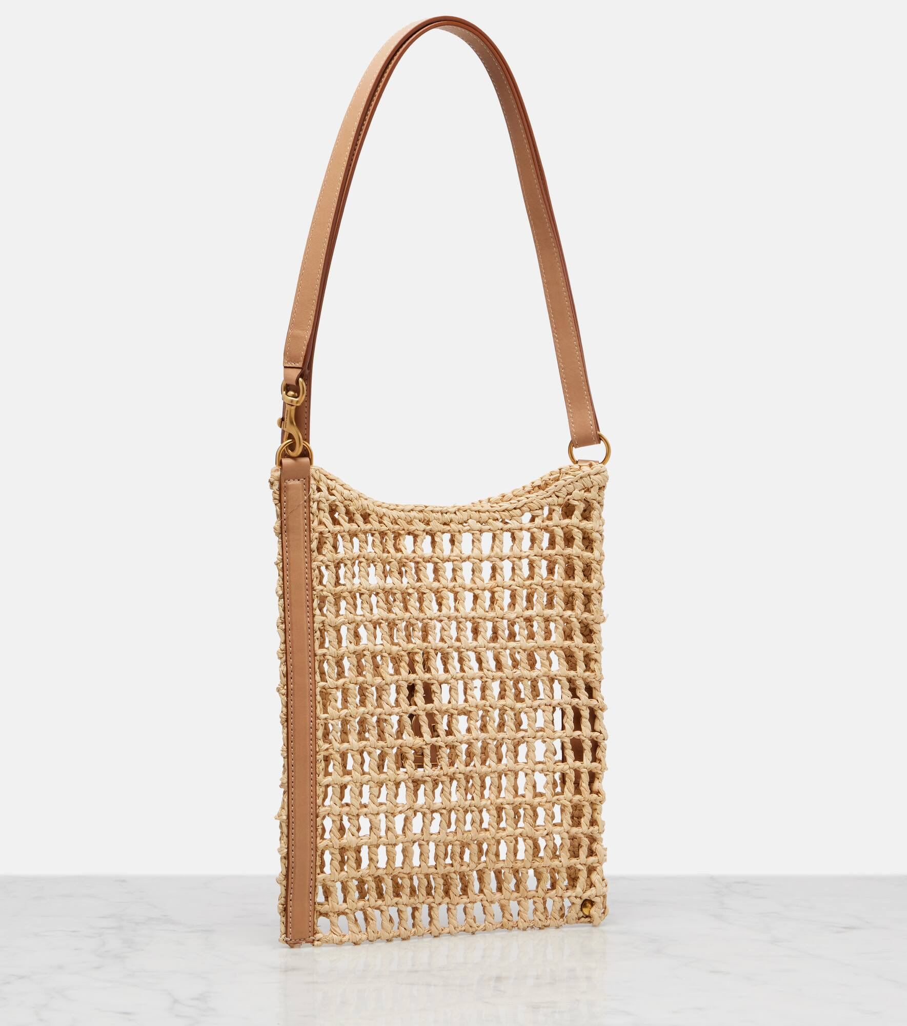 Oxalis Mini raffia shoulder bag - 4