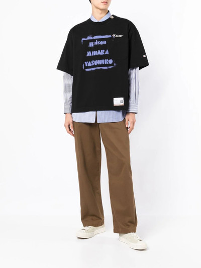 Maison MIHARAYASUHIRO graphic-print T-shirt outlook