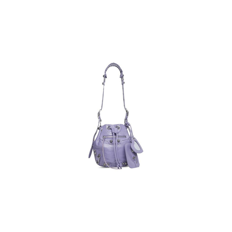 Women's Le Cagole Xs Bucket Bag  in Lilac 1