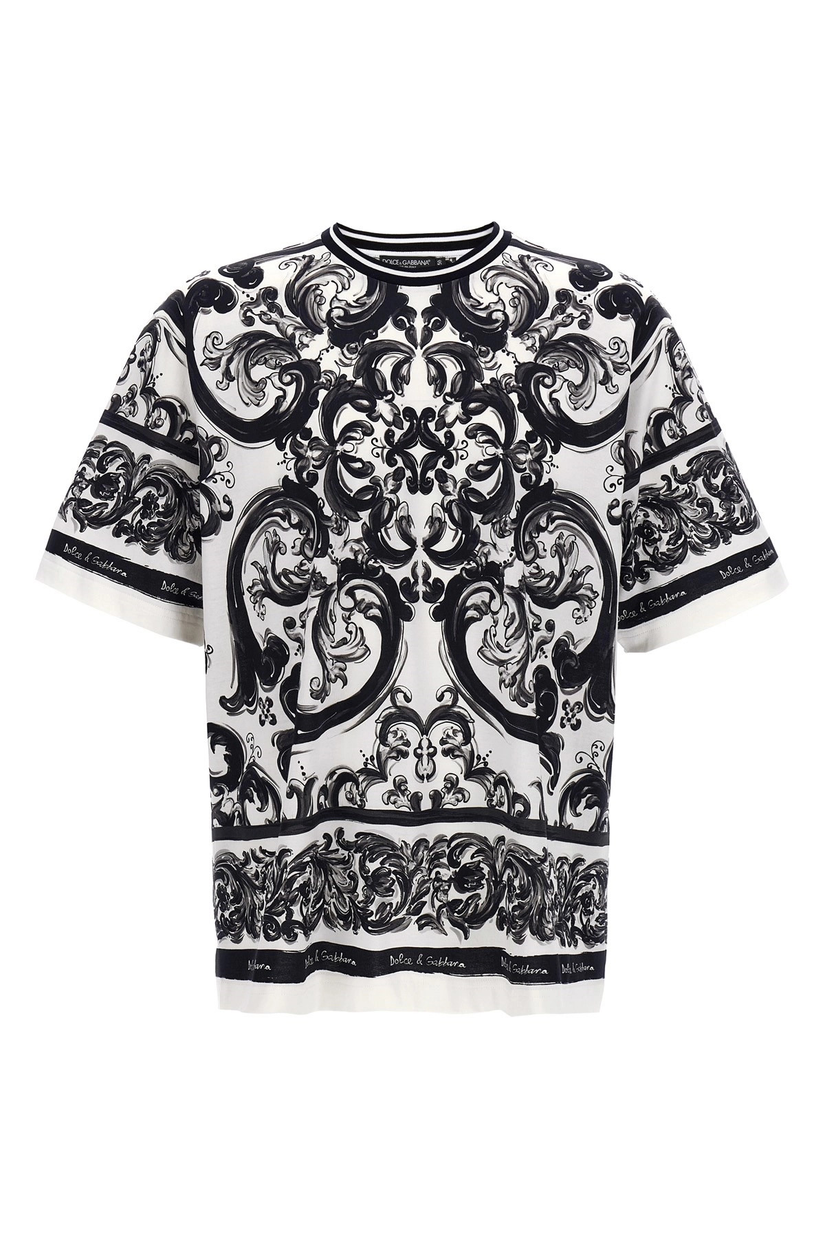 'Maiolica' print T-shirt - 1