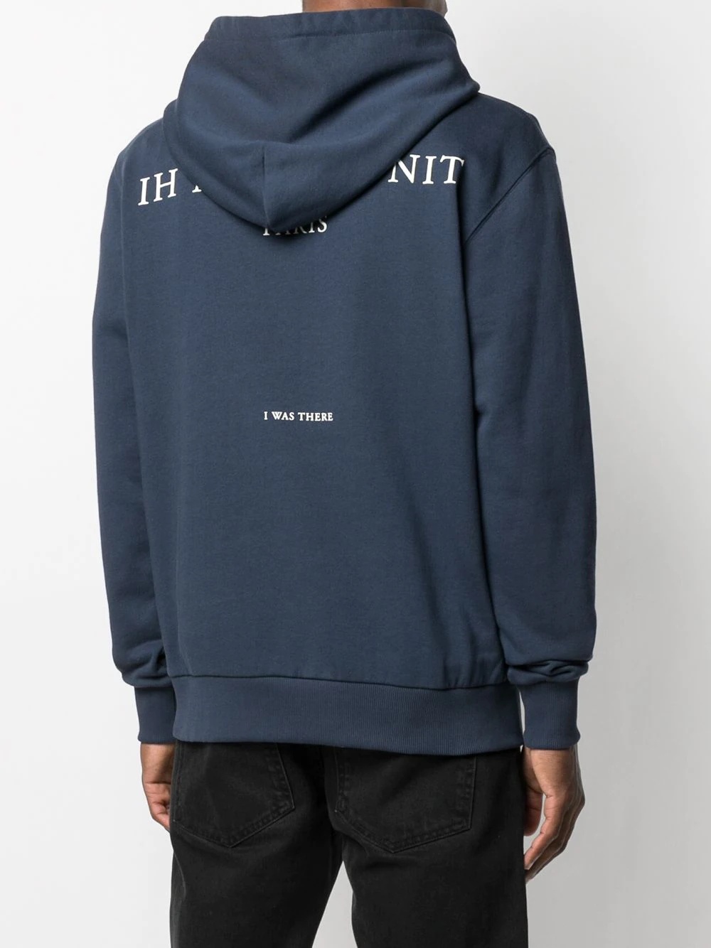 graphic-print drawstring hoodie - 4