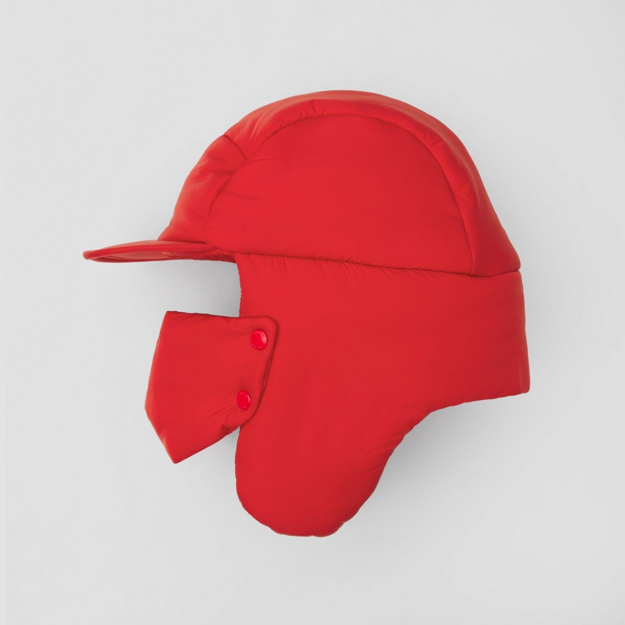 Burberry Padded Nylon Oversized Cap | REVERSIBLE