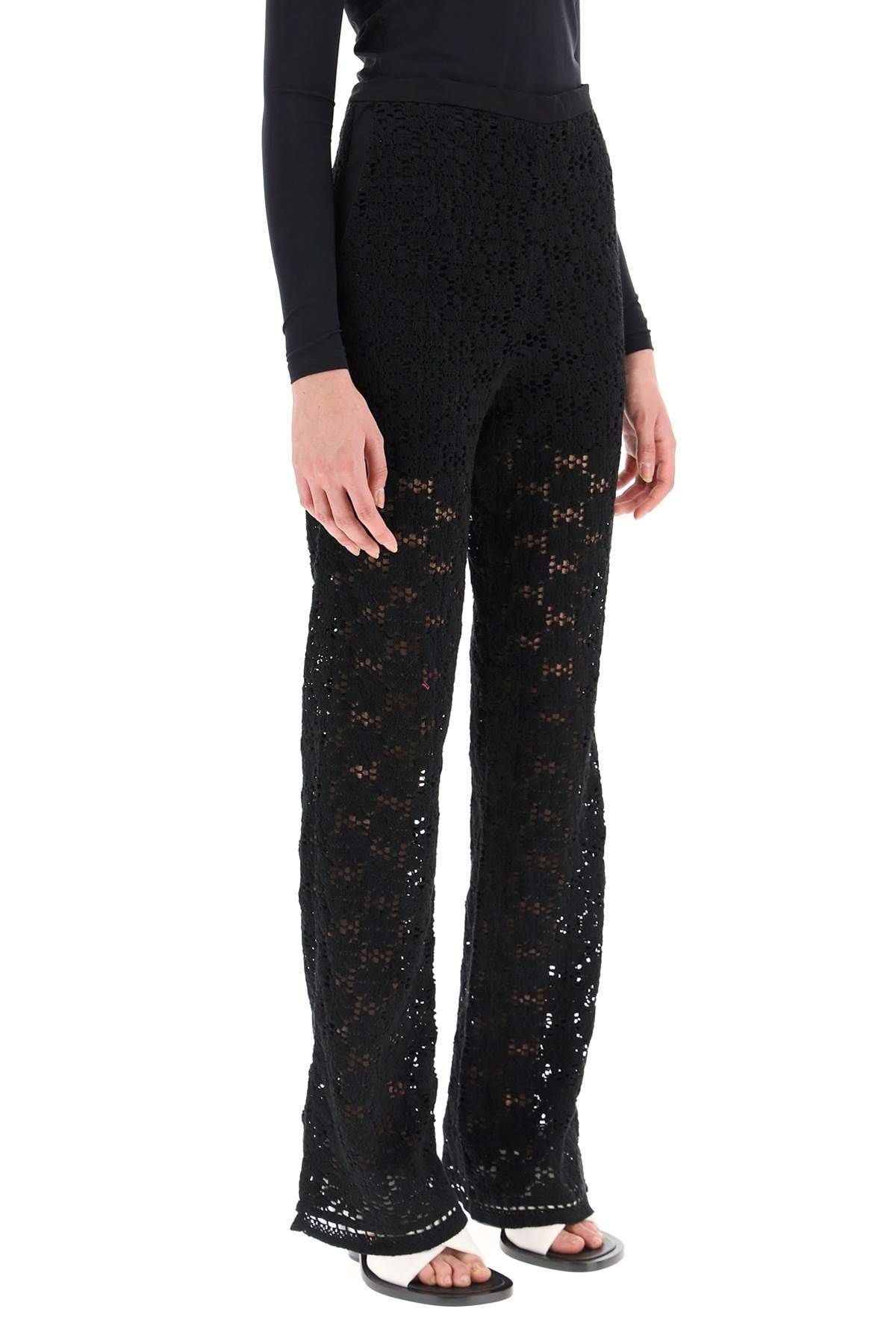 MACRAMÉ COTTON TROUSERS - 3