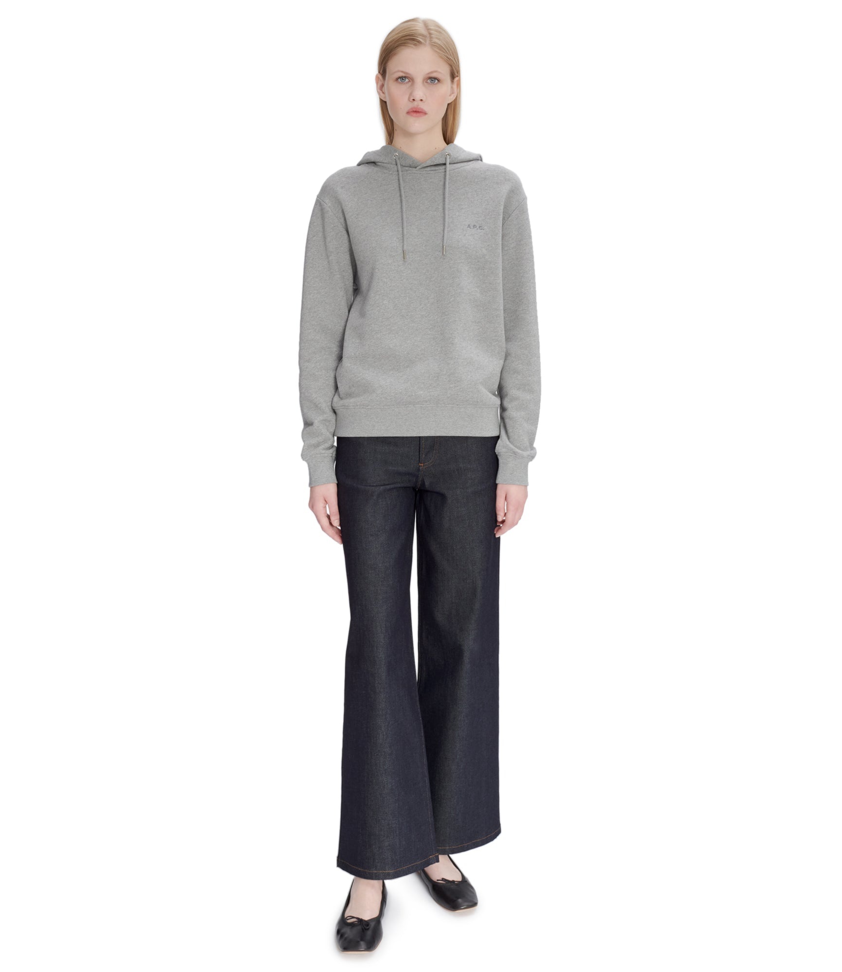 STANDARD A.P.C. BRODÉ HOODIE (W) - 3