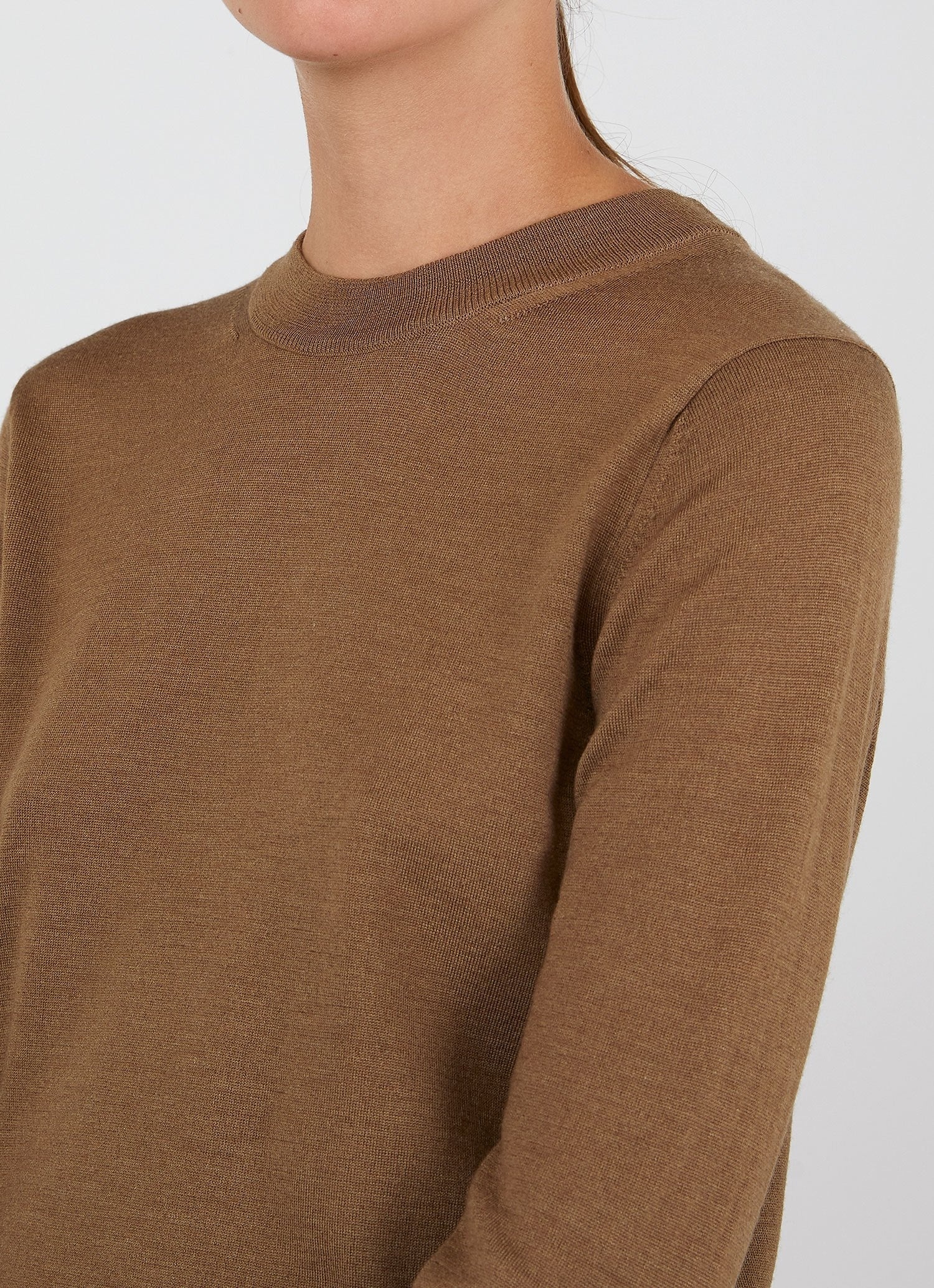 Merino Silk Crew Neck jumper - 4