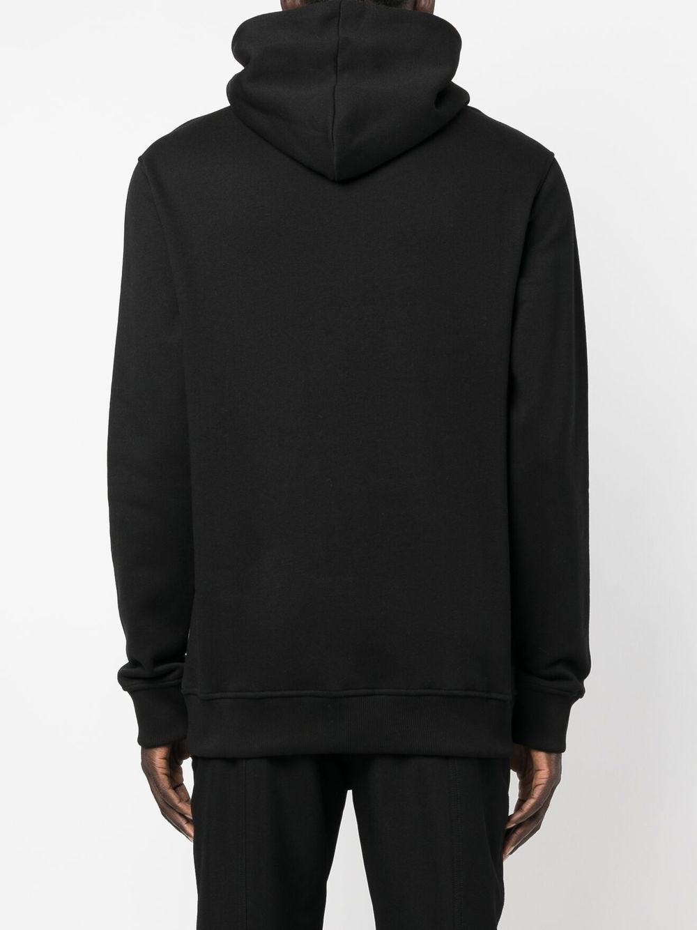 cotton front-buckle hoodie - 4