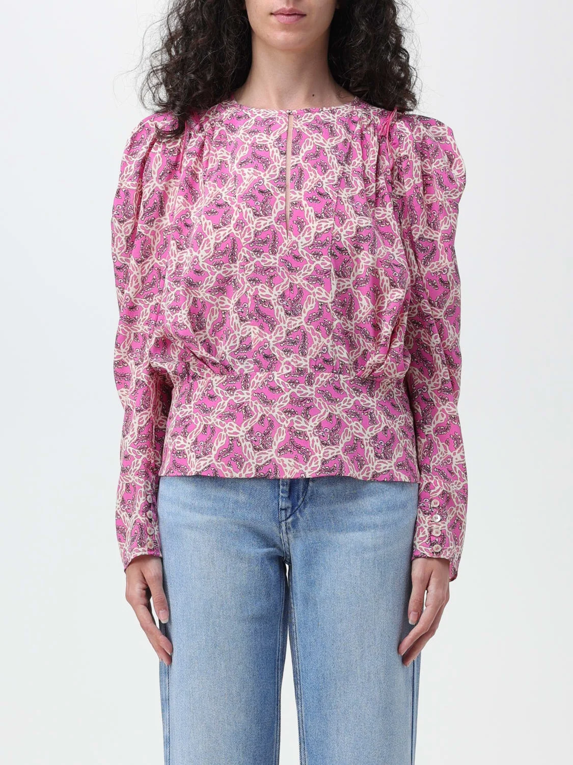 Isabel Marant top in printed cotton - 1