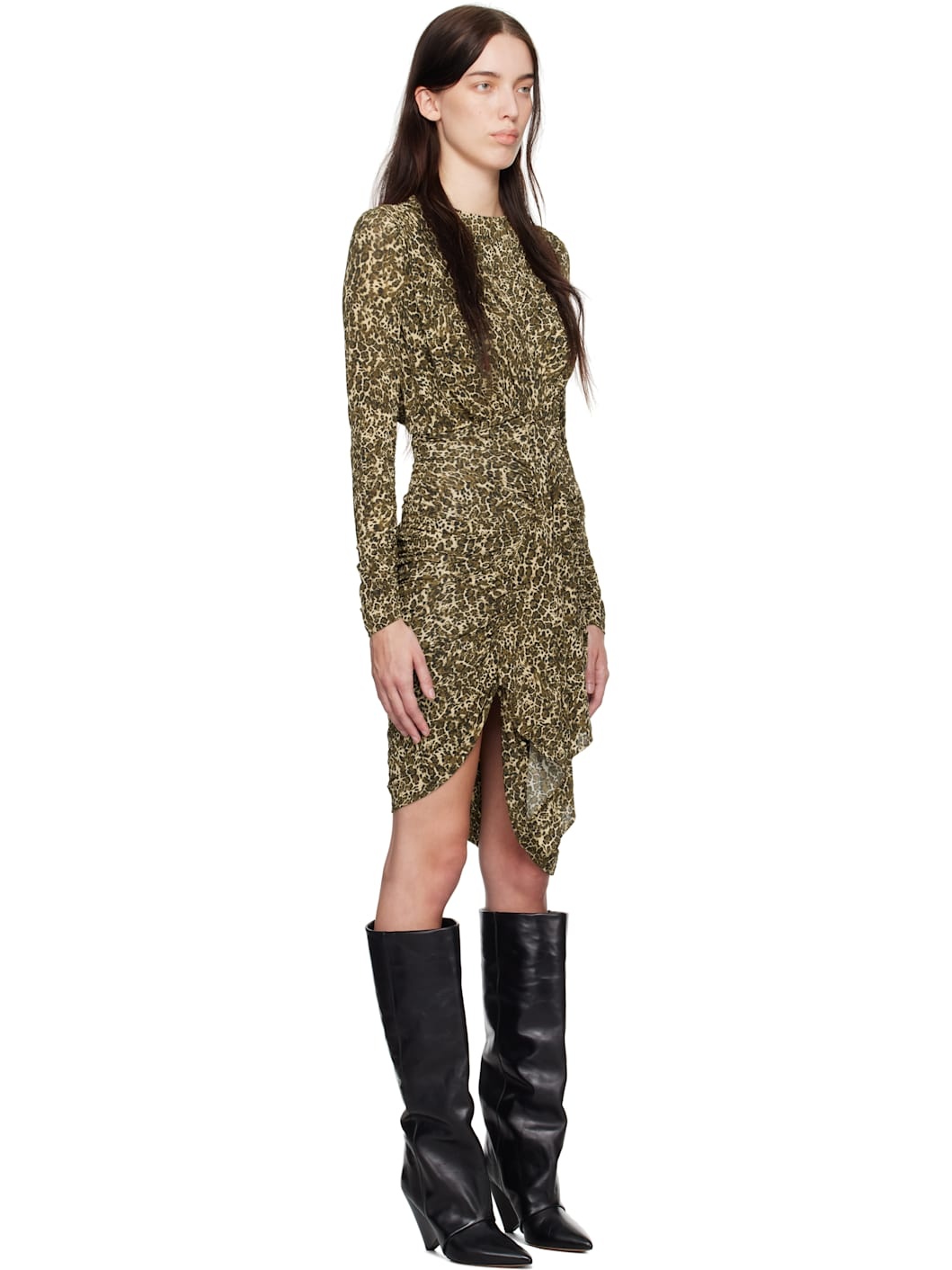 Brown Zorah Midi Dress - 2