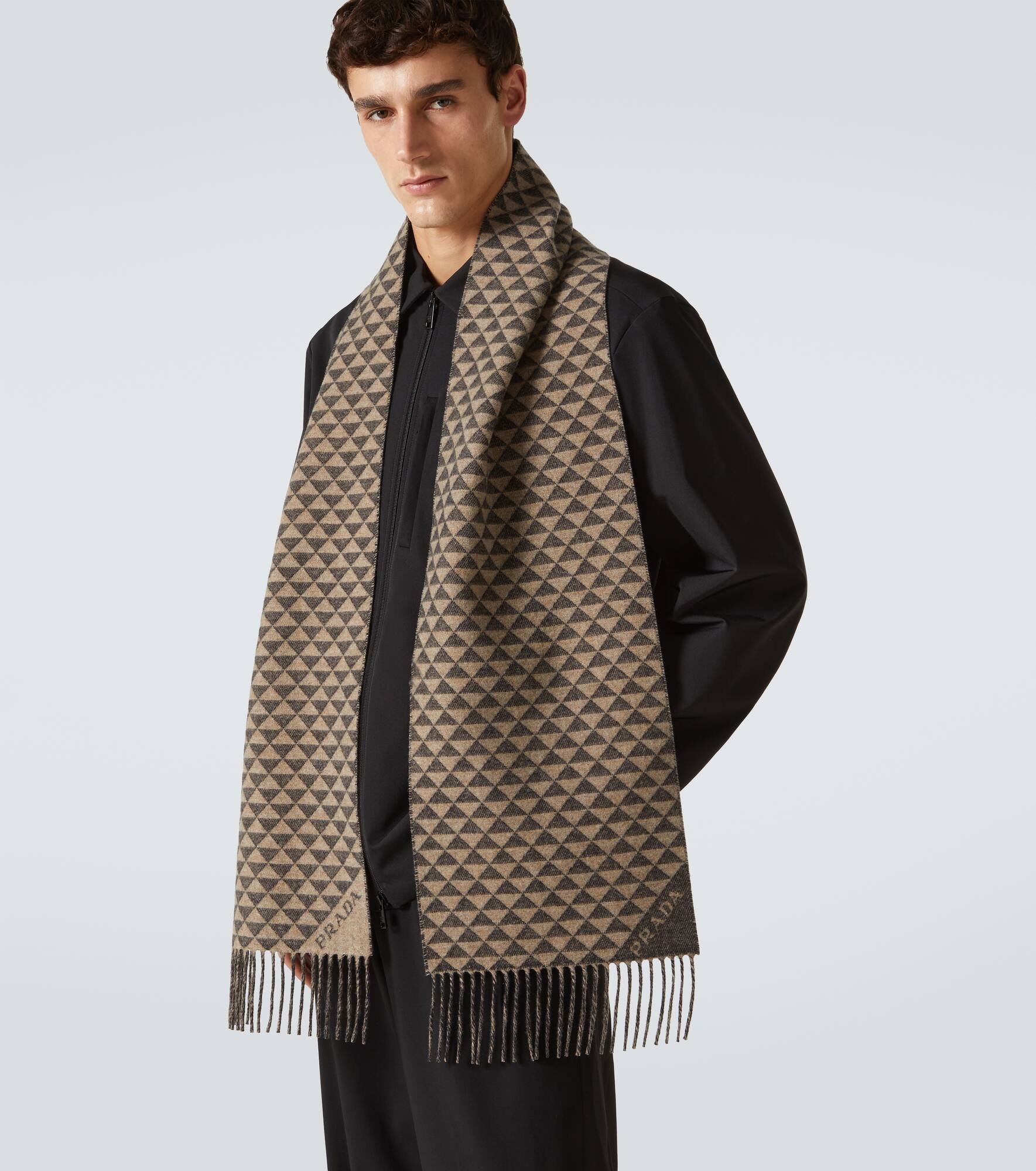 Symbole reversible wool and cashmere scarf - 3