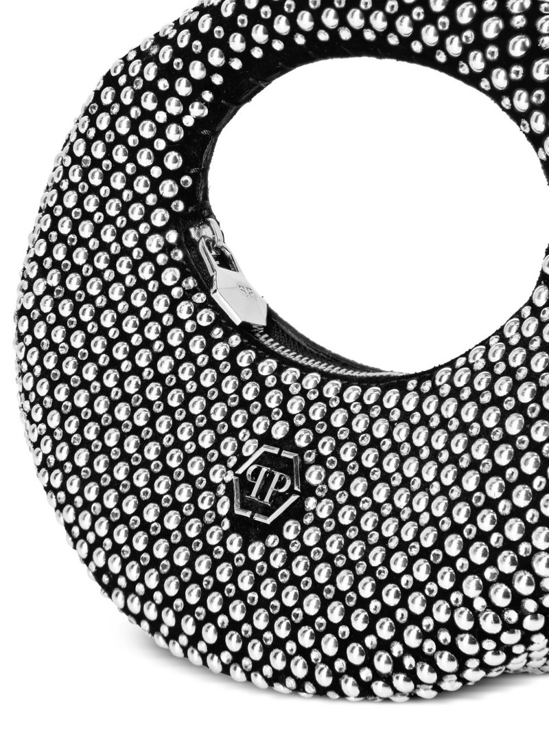 oval stud-embellished tote bag 4