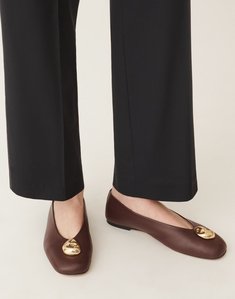 Nappa leather ballet flats 4