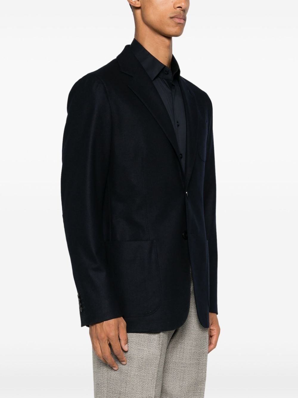 felted blazer - 3